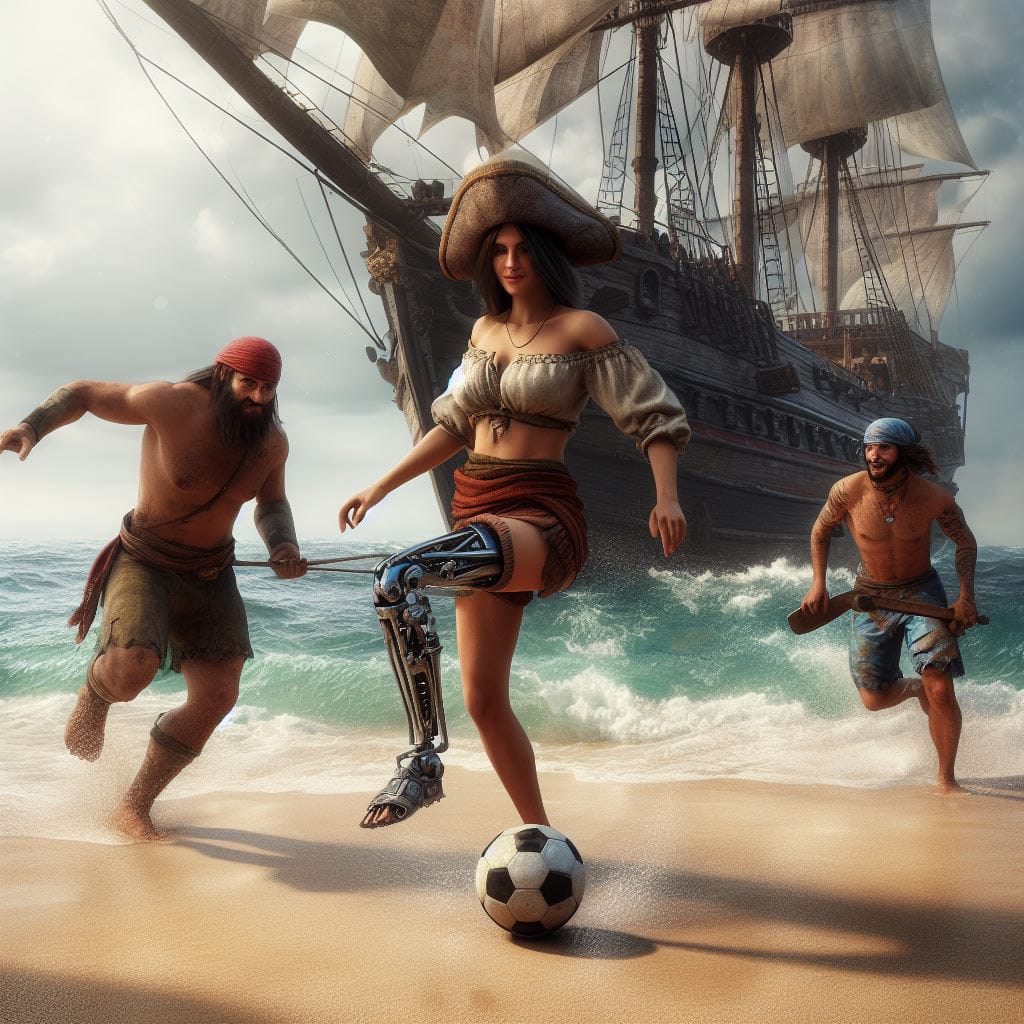 I pirati giocavano a calcio?