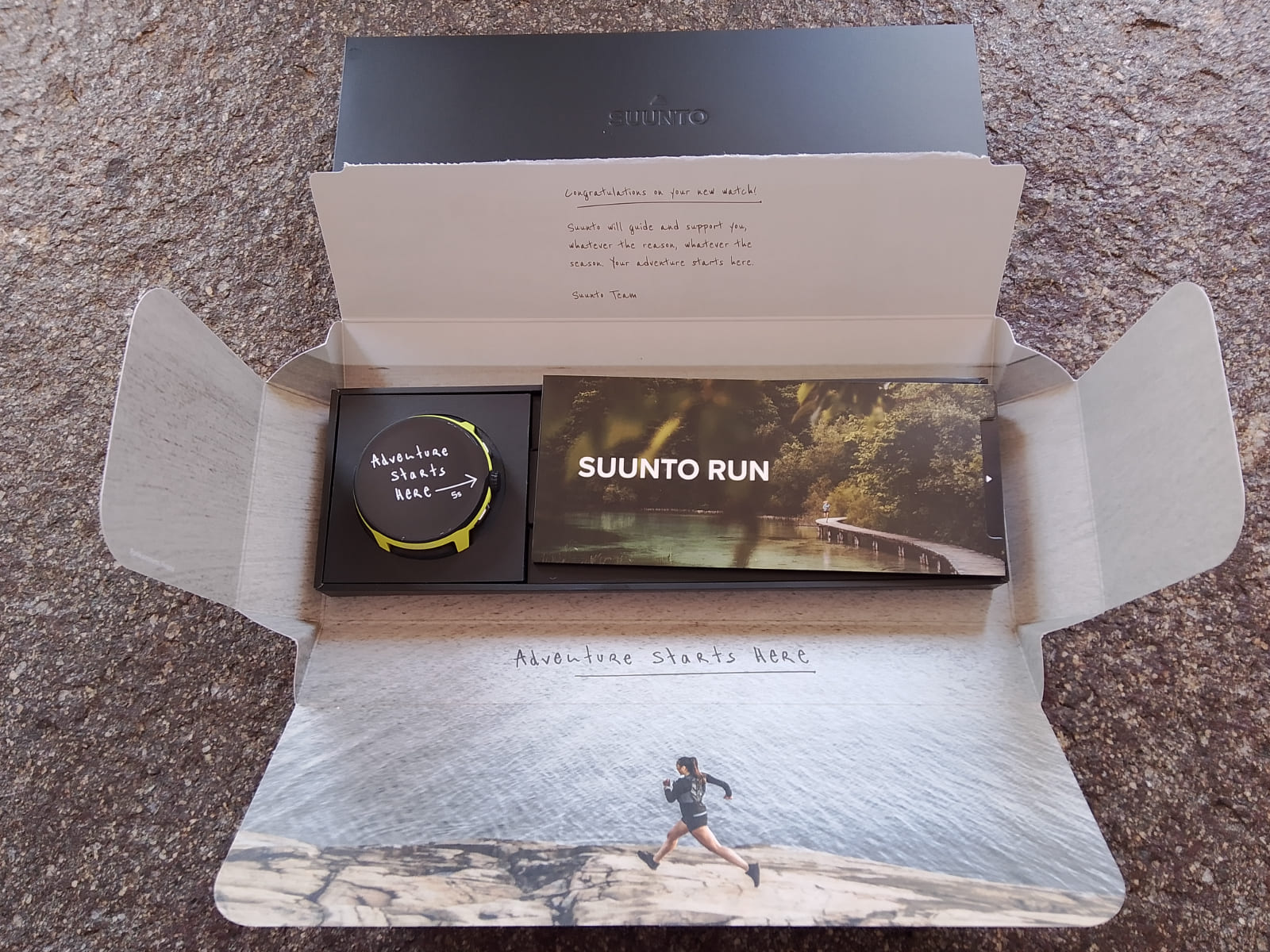 Il mio Suunto Run lime